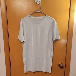 Banana Republic Men's Crew Neck T-Shirt in Pale Blue (Very Light)
